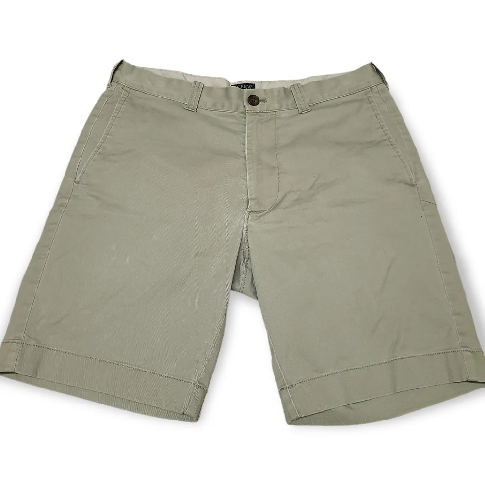 J. Crew Classic Khaki Flat Front Shorts